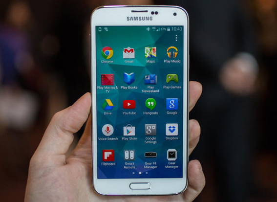 بالصور: “سامسونج” تكشف النقاب عن هاتفها الذكي الجديد “جالاكسي اس 5”