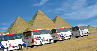 ترافكو تنفى تبعية حافلة تفجير طابا لها