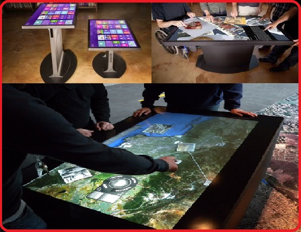 جديد..طاولة الكترونية تستجيب لستين لمسة في وقت واحد