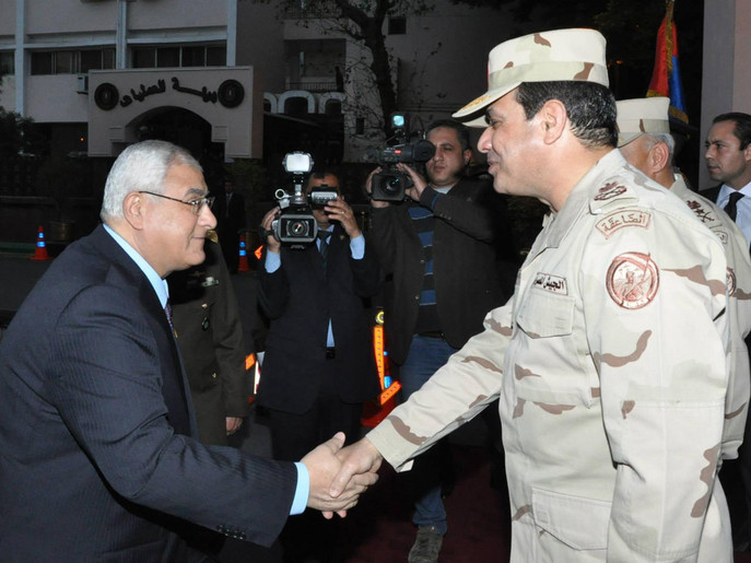 ردود أفعال مرحبة بترشح السيسي للرئاسة