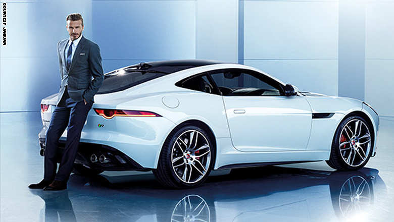 نجومية بيكام لترويج جاغوار في الصين