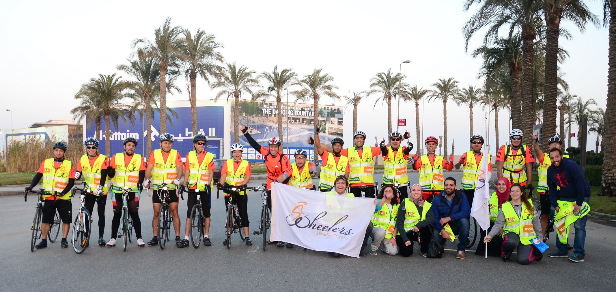 موبينيل ترعى شباب “ويلرز” في جولتهم بالدراجات لدعم السياحة