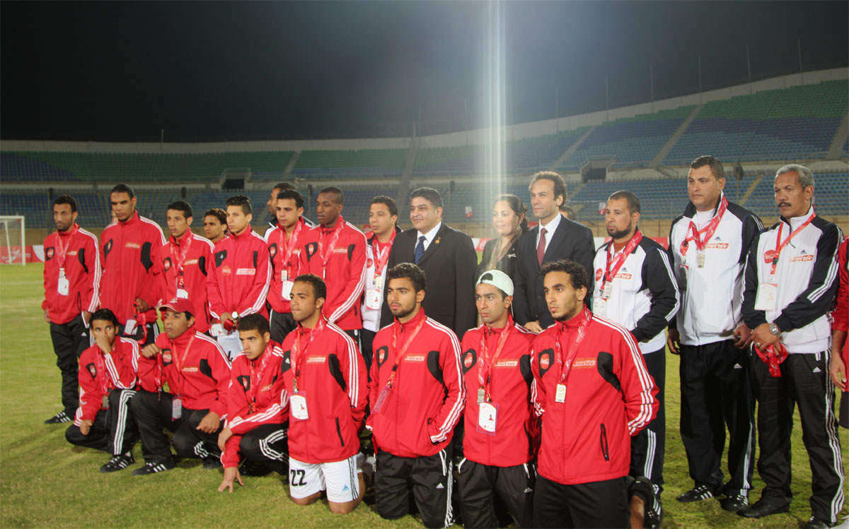 المصرية للاتصالات تؤكد استمرار دعمها للمنتخب المصري لكرة القدم للمعاقين فكرياً