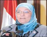 وزيرة القوى العاملة