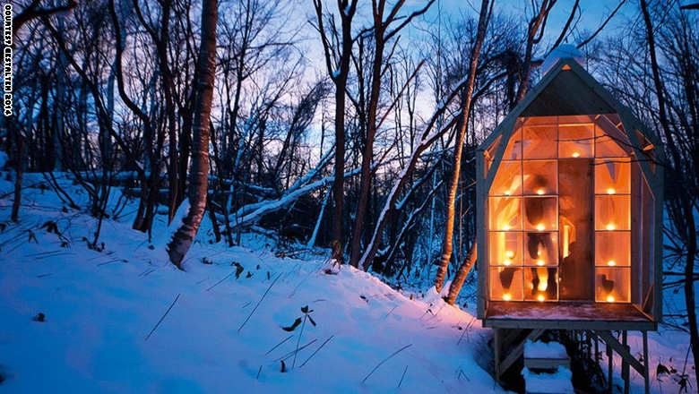 بالصور..أجمل بيوت الغابة المنمنمة