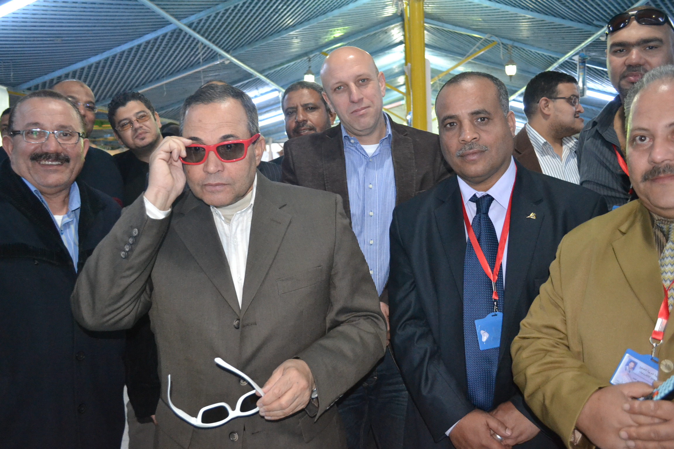 محافظ الاسماعيلية يفتتح معرض منتجات الهيئة العربية للتصنيع