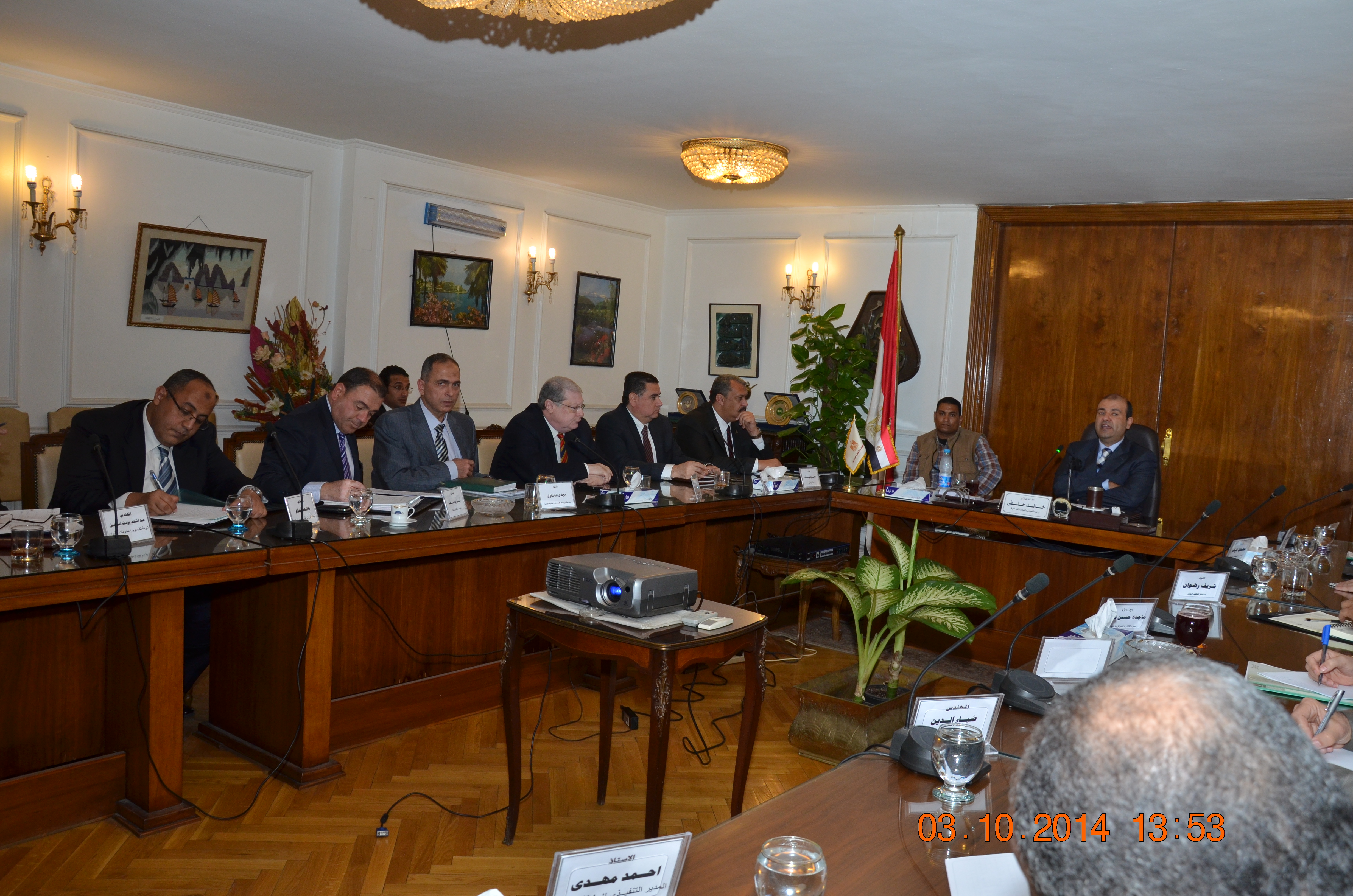 وزير التموين يبحث مع شركات التكنولوجيا سرعه أستكمال إصدار بطاقات التموين الذكية