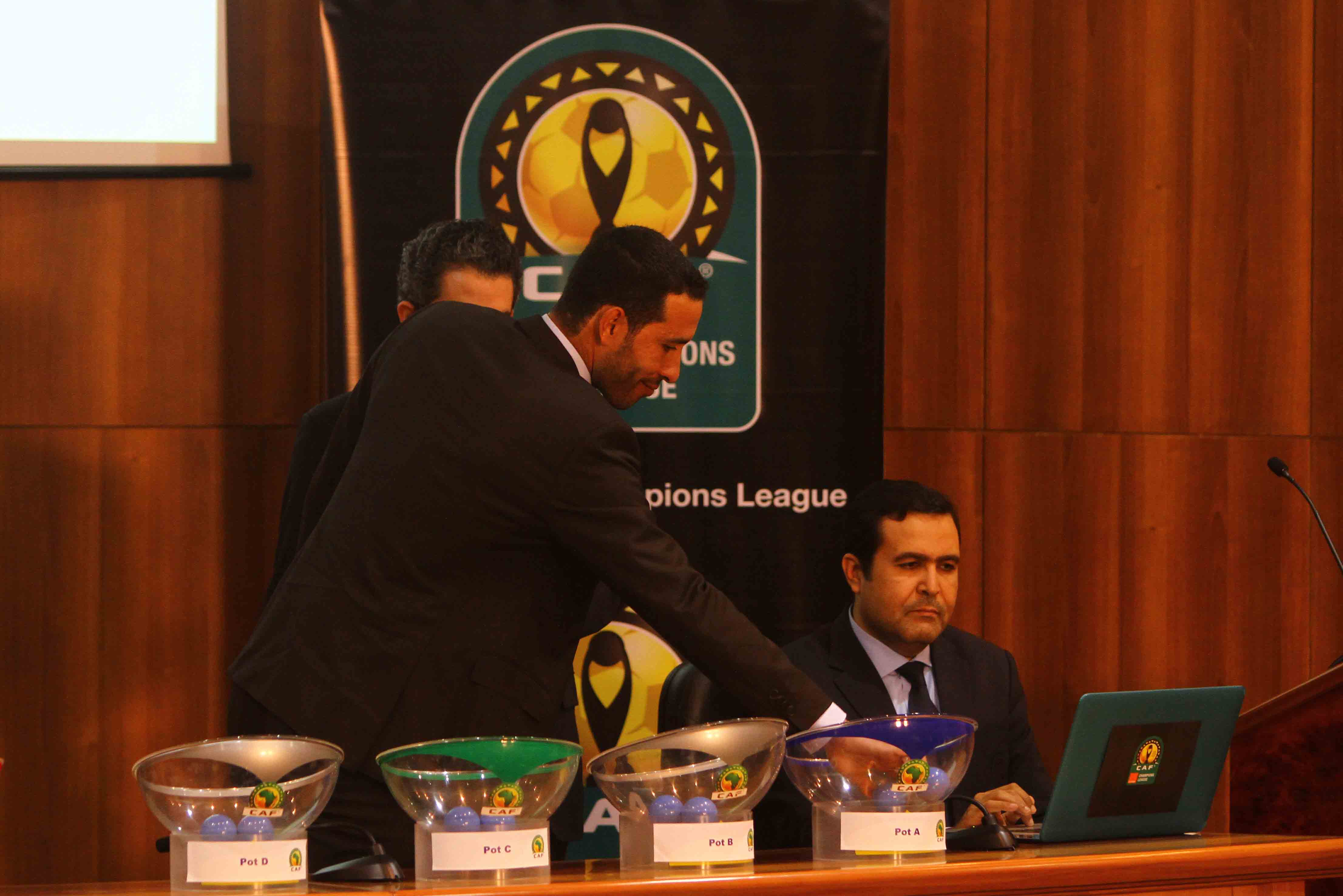 قرعة دورى ابطال افريقيا والكونفدرالية