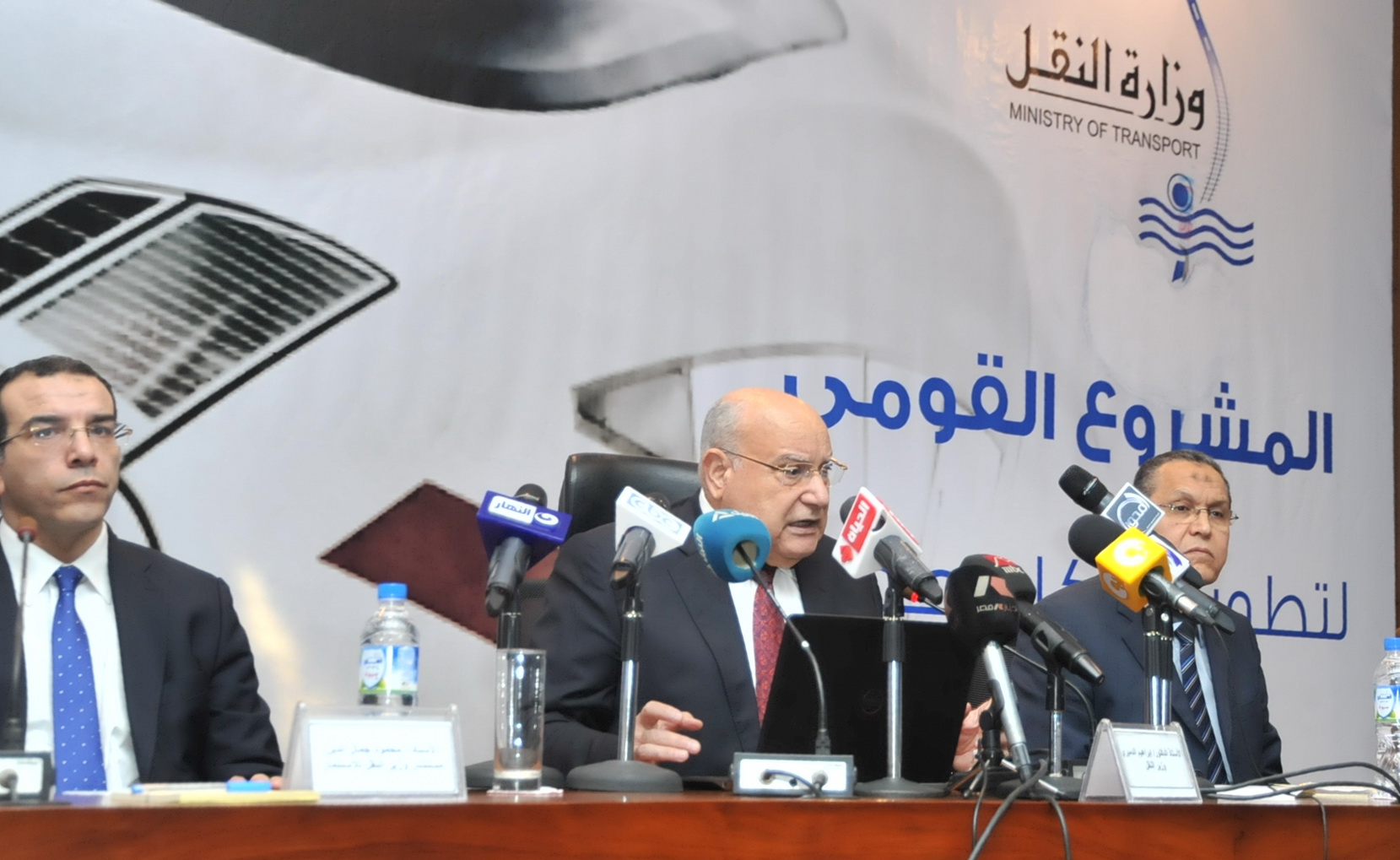 وزير النقل: نعمل على تطوير الشبكة الحالية وإنشاء شبكة جديدة متطورة وتأهيل العنصر البشري