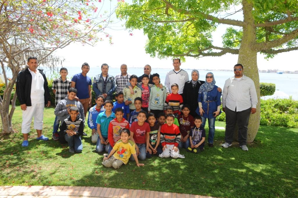 فندق “ميركيور الإسماعيلية” يحتفل مع أطفال مؤسسة الخير بيوم اليتيم