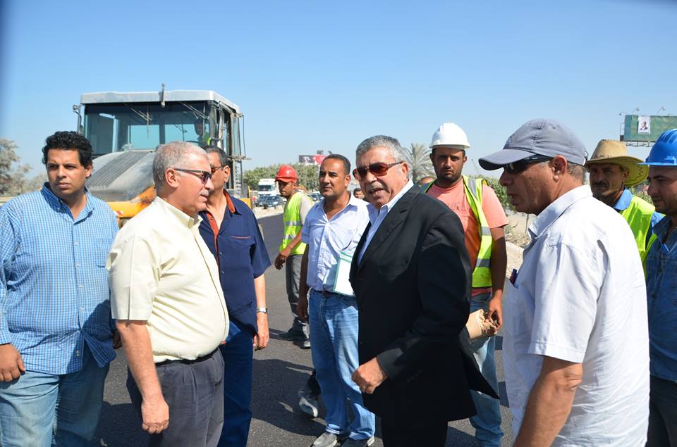 مهدي يؤكد الإنتهاء من أعمال توسعة طريق القاهرة -الإسكندرية الصحراوى نهاية الشهر المقبل