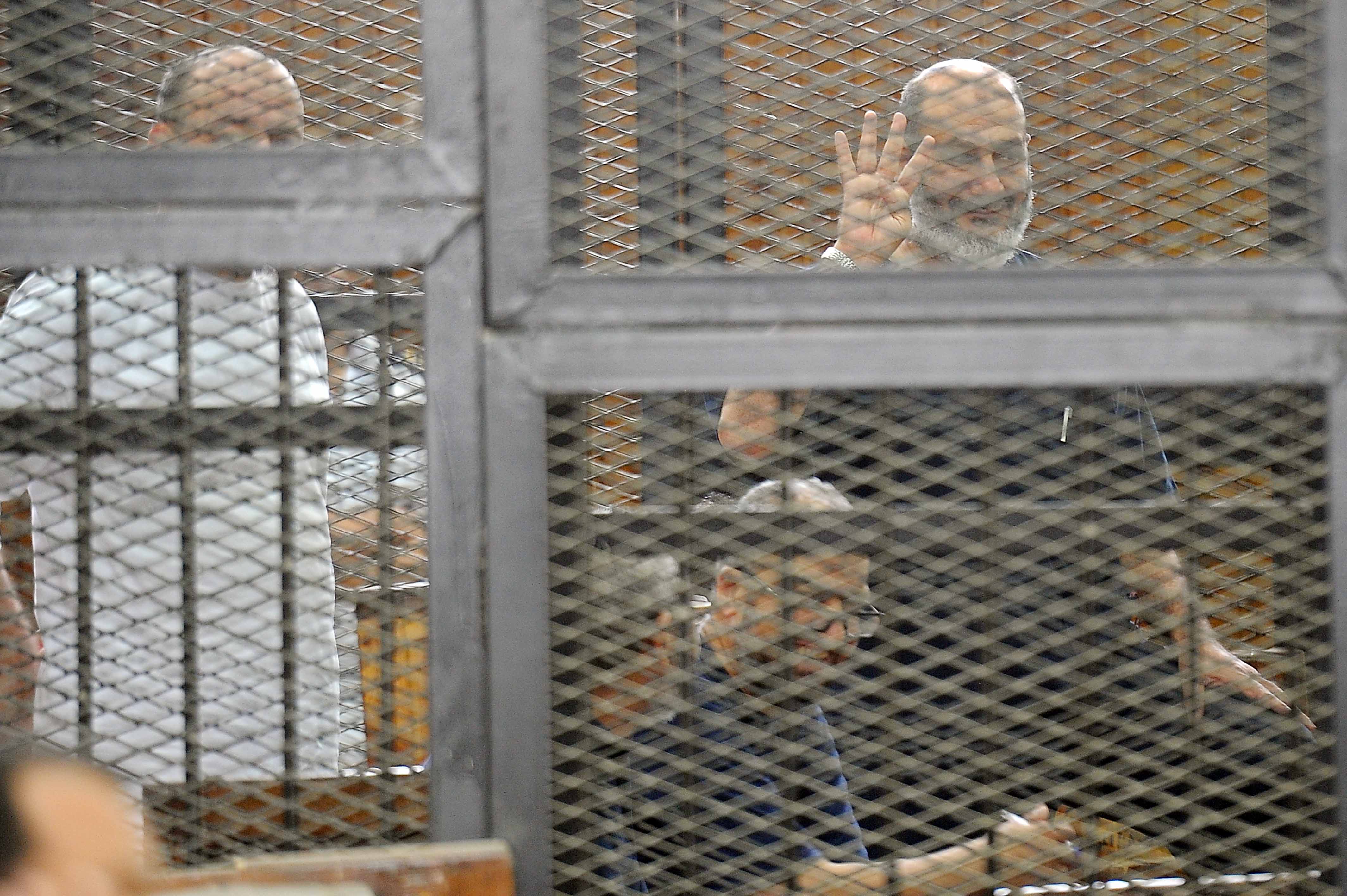 محاكمة قيادات الاخوان فى احداث مسجد الاستقامة