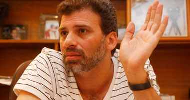 خالد يوسف: اتمنى ان يكون حمدين زعيم المعارضة ولا مانع لدي من الانضمام له