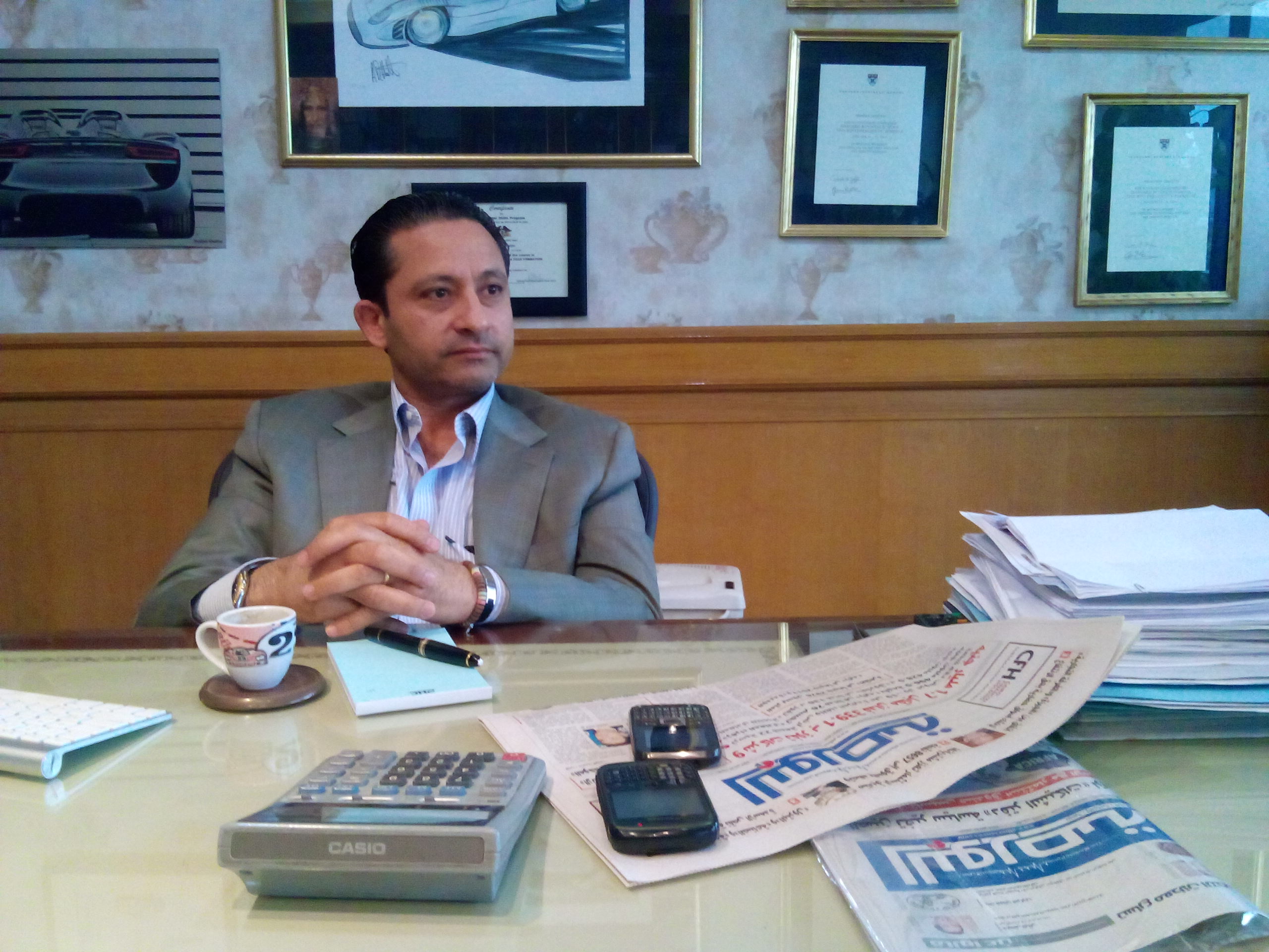 إبراهيم غطاس: « SMG » تستهدف الاستحواذ على 25% من سوق قطع الغيار بحلول عام 2017