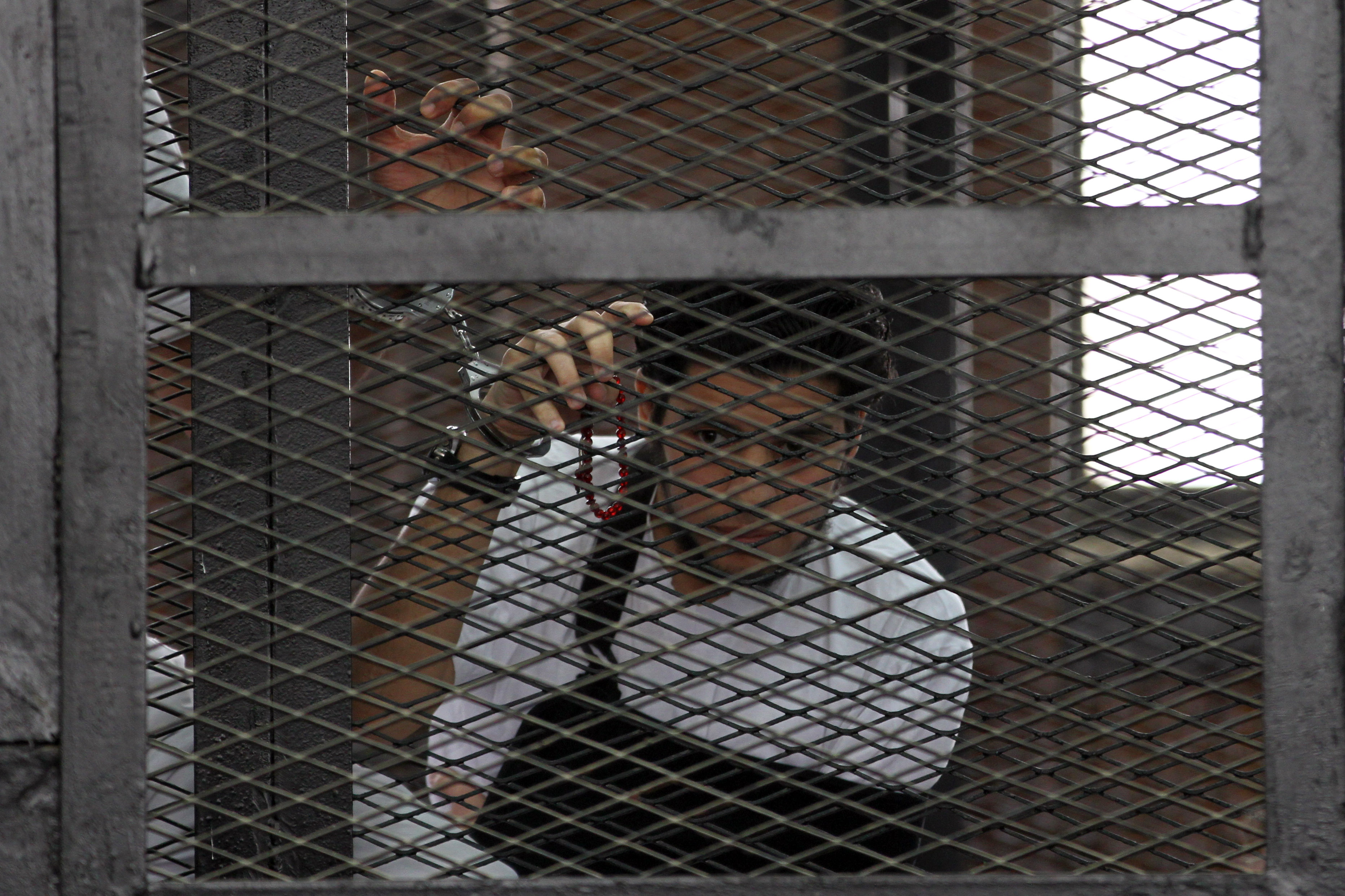 احداث محاكمة صحفيى الجزيرة