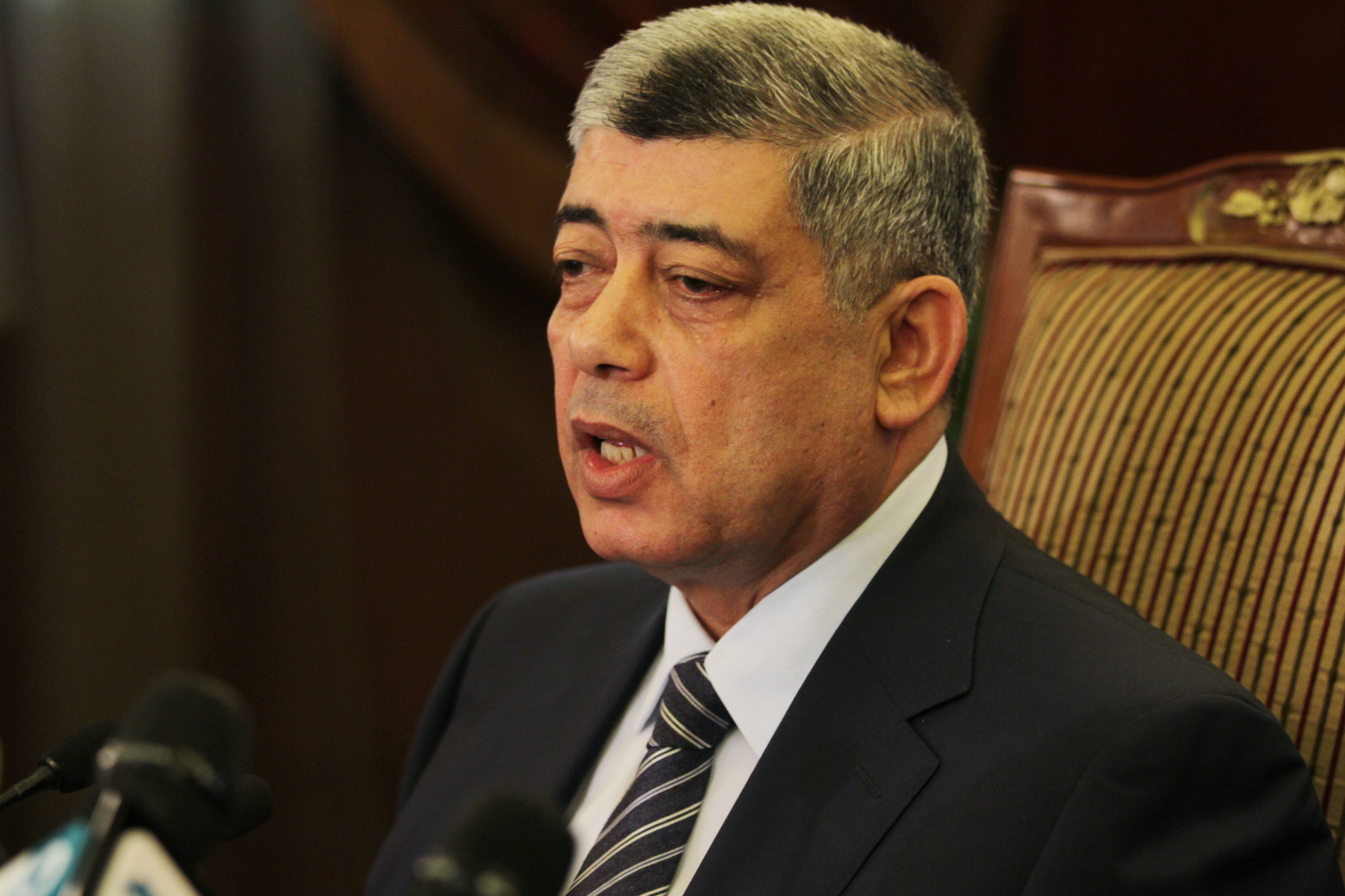 مؤتمر وزير الداخلية