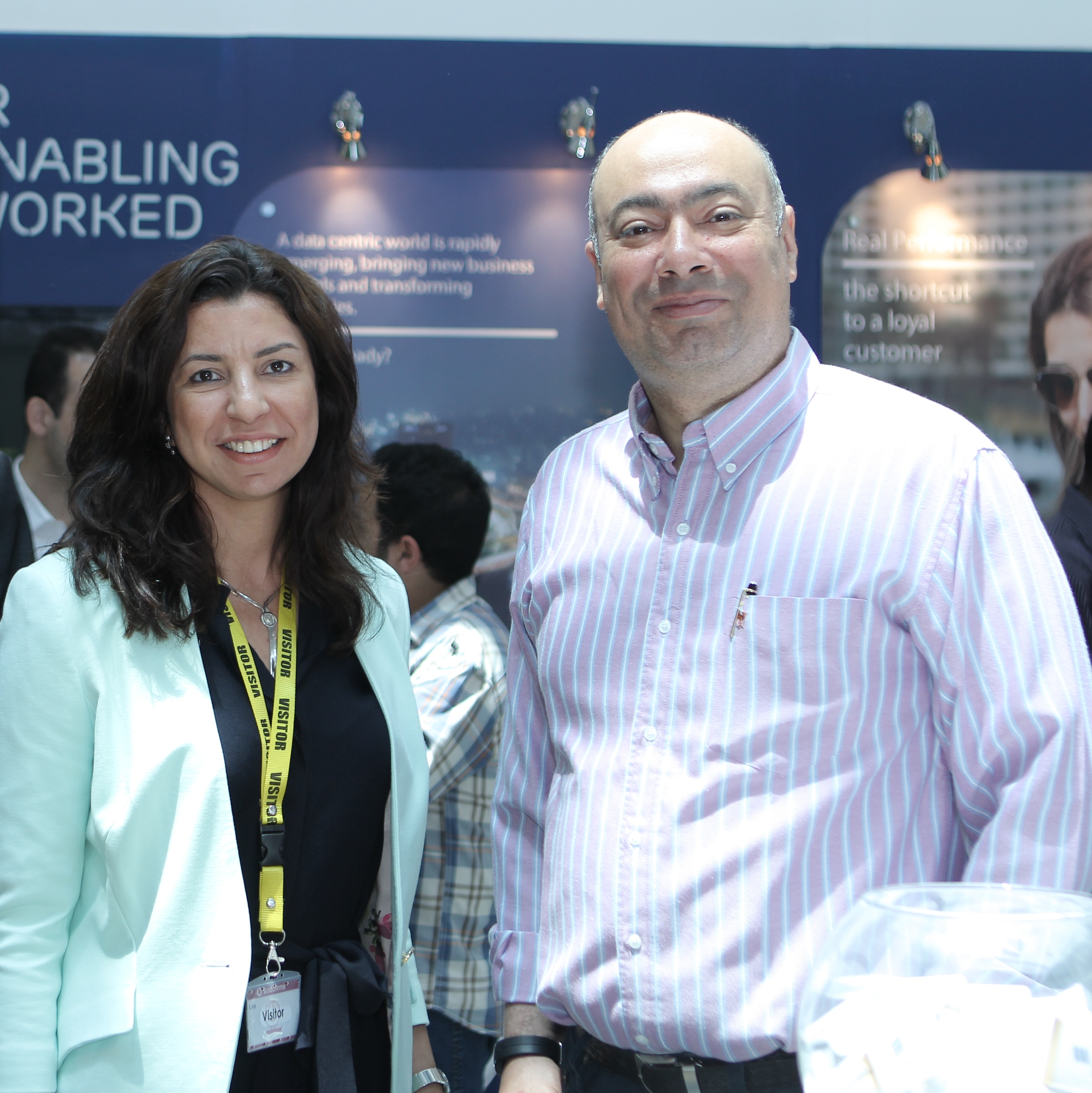 إريكسون تقدم تجربة مصغرة للمؤتمر العالمي للهواتف المحمولة بمقر ڤودافون مصر