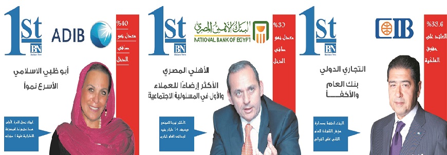 بيزنس نيوز: «الكفاءة» تمنح «CIB» لقب «بنك العام» بعد منافسة شرسة مع الأهلى المصرى