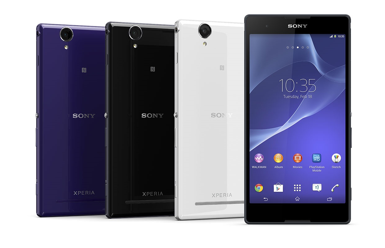 سوني موبايل تطلق هاتف Xperia T2 Ultra Dual المزود بشريحتينمحليا
