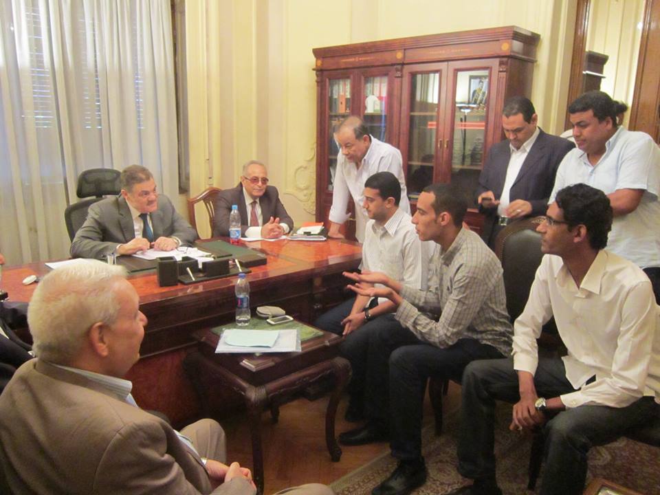 مهدي يعرض مشروعات للنقل تتماشى مع مخطط الأسكندرية المقبل 2032