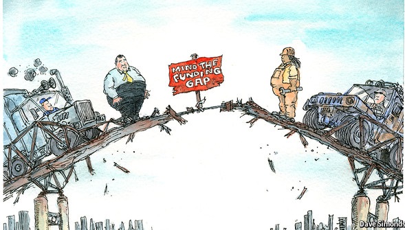 تراجع الاهتمام الأمريكى بمشاريع البنية التحتية لتحريك عجلة النمو