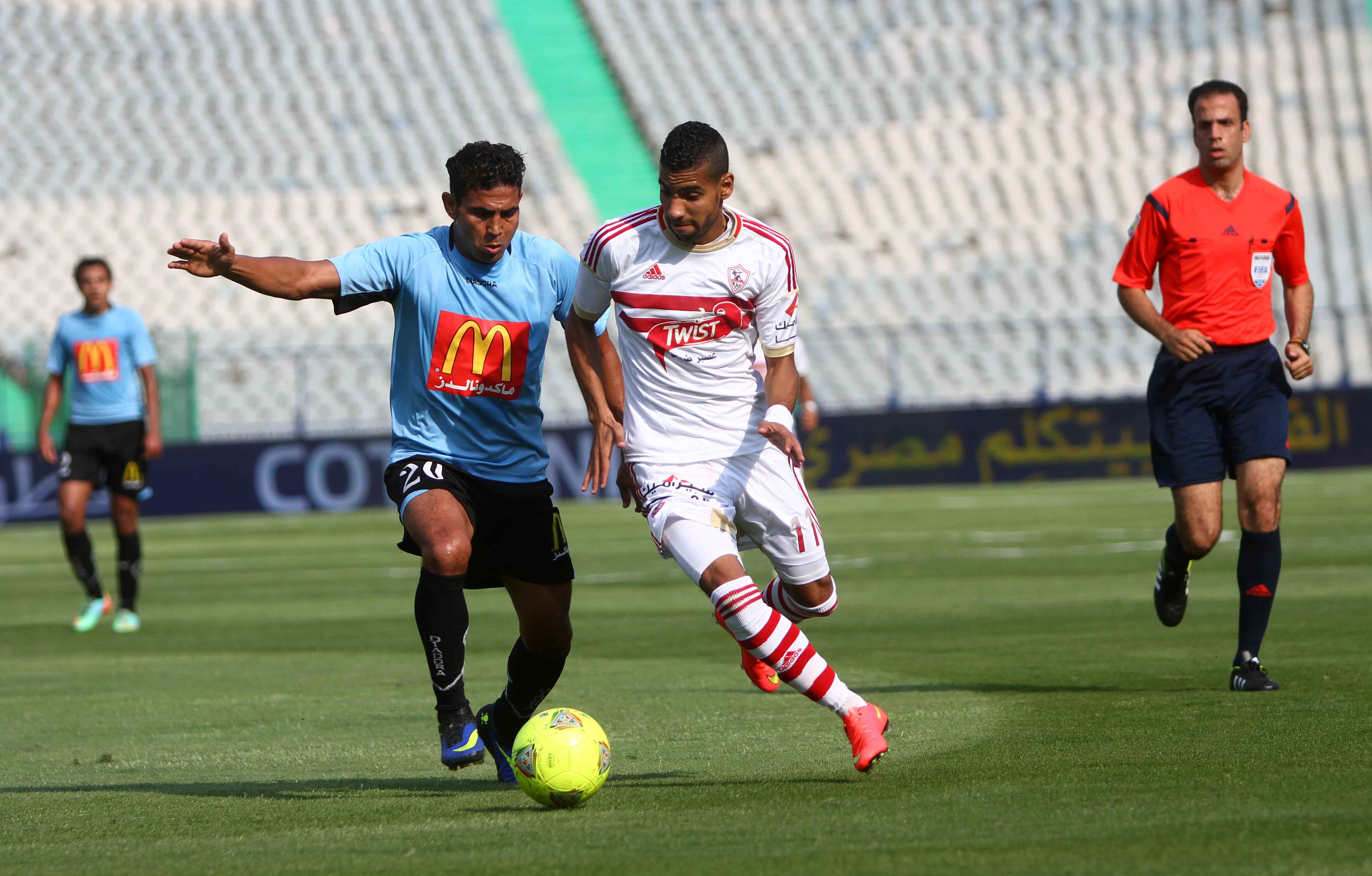 الزمالك والمحلة فى كاس مصر