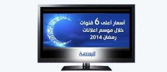 انفوجراف : اسعار  الاعلانات في رمضان 2014
