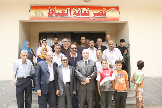 بالصور: قصور الثقافة تفتتح قصر ثقافة العياط ، بتكلفة مليون و 700 الف جنية