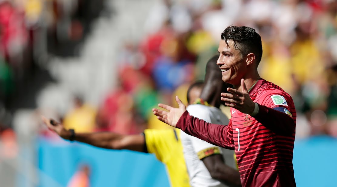 هدف البرتغال الاول فى غانا - كاس العالم 2014