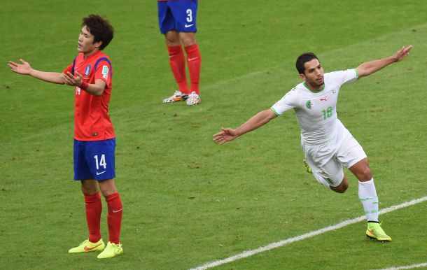 ملخص مباراة الجزائر وكوريا الجنوبية4-2 كأس العالم 2014
