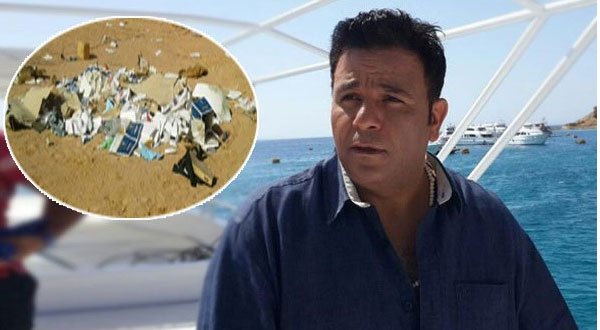 “فؤش” متهم بتلويث محمية رأس محمد