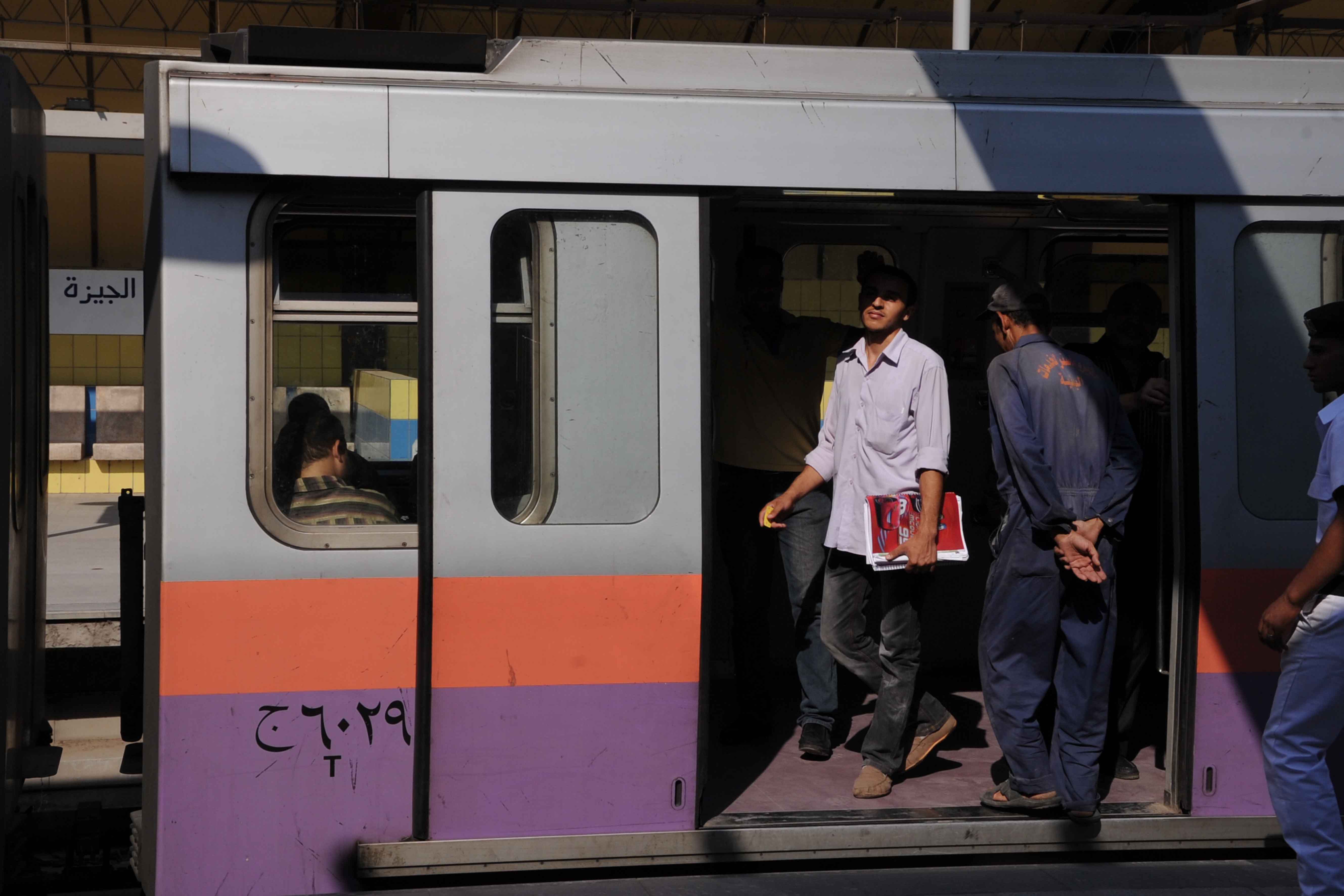 افتتاح محطة مترو الجيزة بعد غلقها منذ فض رابعة والنهضة