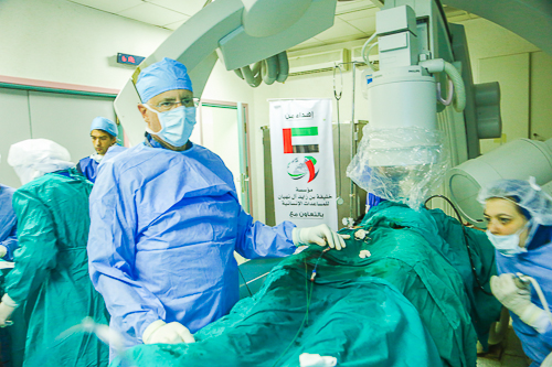 الخبير الايطالى لجراحات القلب الحرجة فى ضيافة جمعية الاورمان