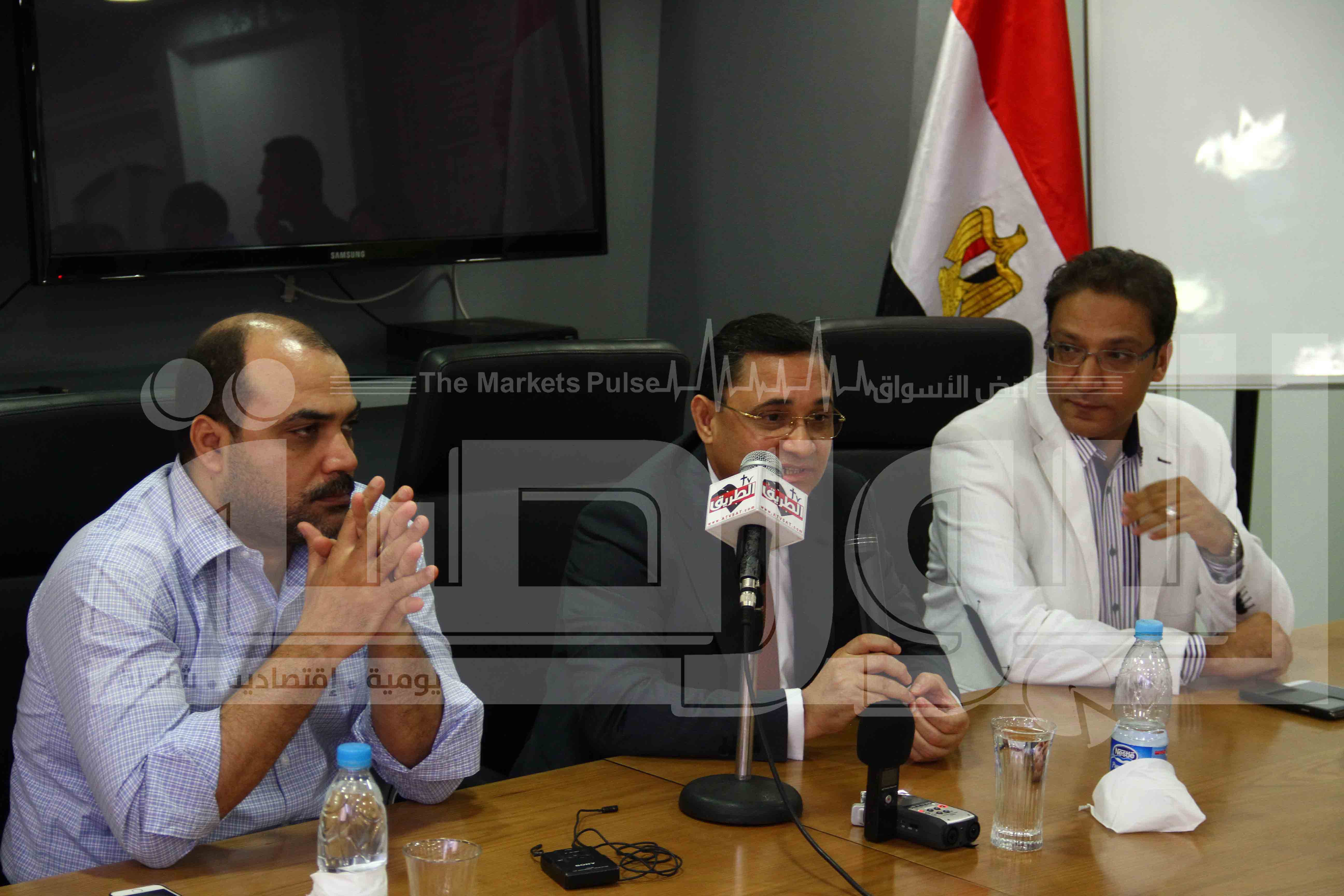 مؤتمر صحفي لعبد الرحيم على لكشف الملابسات حول الازمة مع ساويرس‏