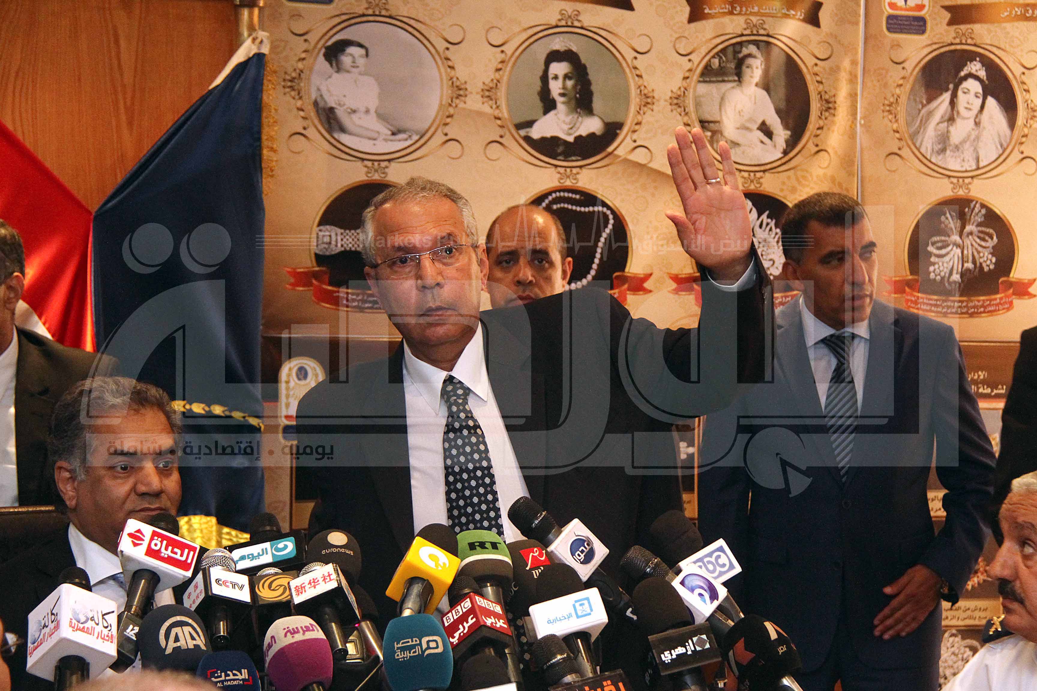 موتمر صحفي بين الآثار والداخلية لإستعاده مجوهرات أسره محمد على‏