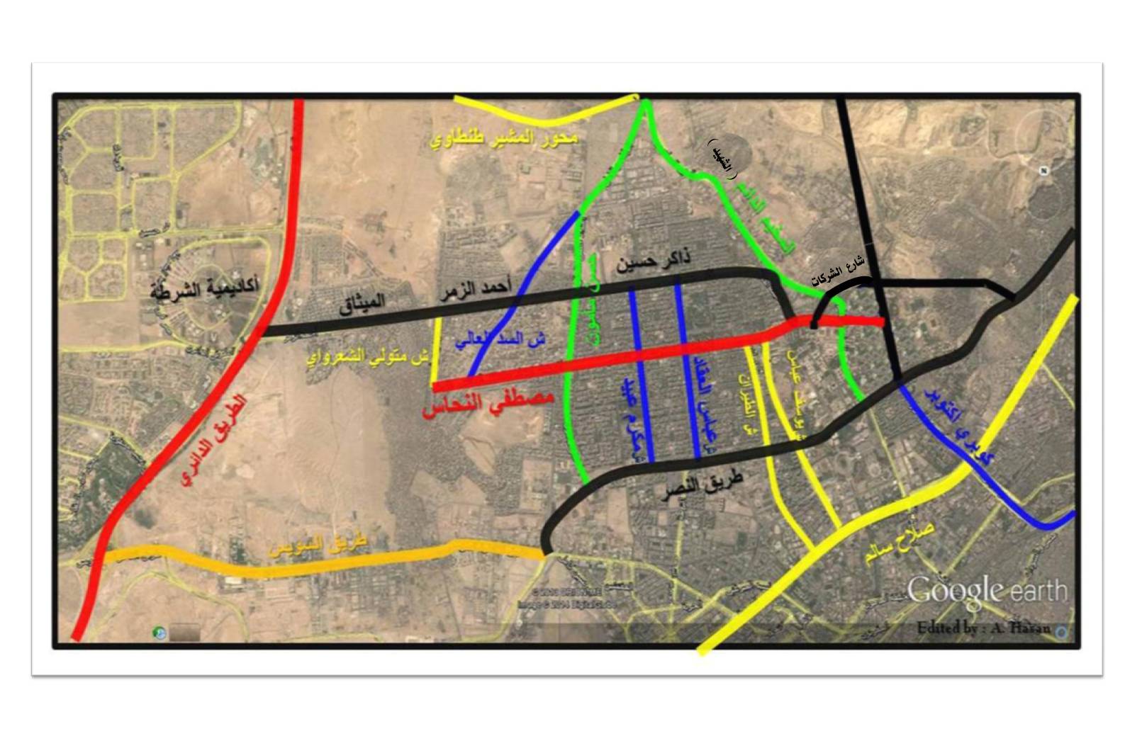 “الإسكان”و”القاهرة” تفتتحان تطوير محورى النحاس والشهيد نهاية الشهر الجارى