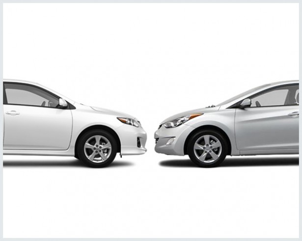 مقارنة بين تويوتا كورولا وهيونداى النترا موديلات 2015