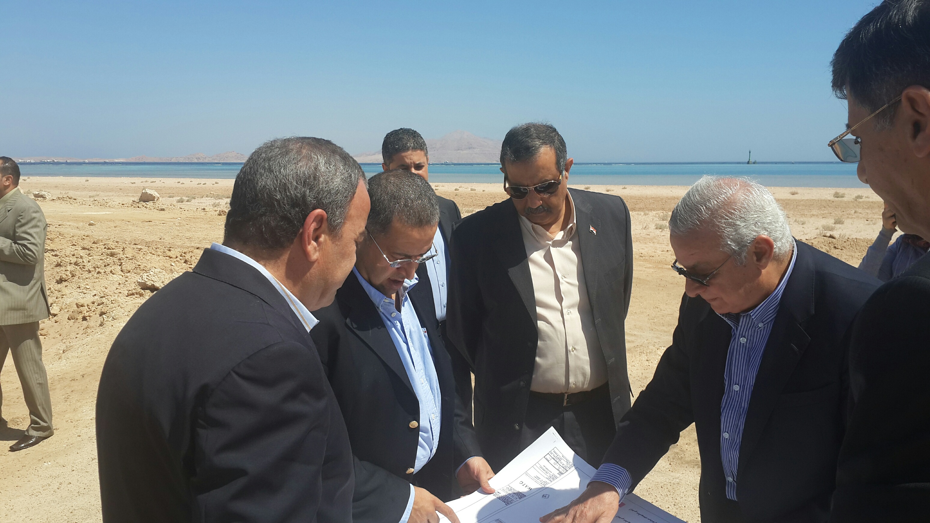 وزير الاستثمار يتفقد فنادق القابضة للسياحة فى دهب