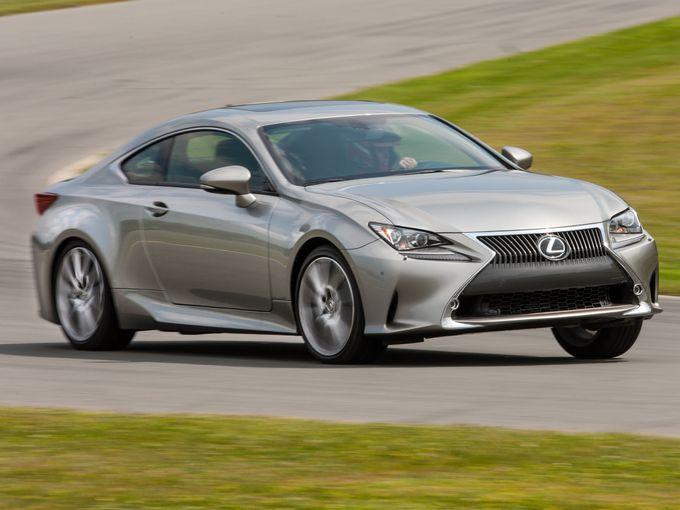 بالصور ..”لكزس” تطرح سيارتها الكوبيه “ار سي 350” 2015