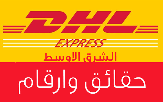 انفوجراف : حقائق وارقام شركة DHL express الشرق الاوسط
