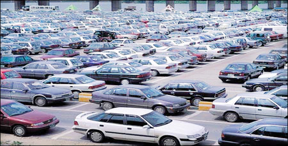 سوق السيارات المستعملة