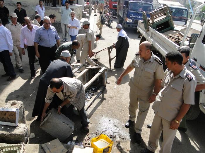 حملة لإزالة الاشغالات