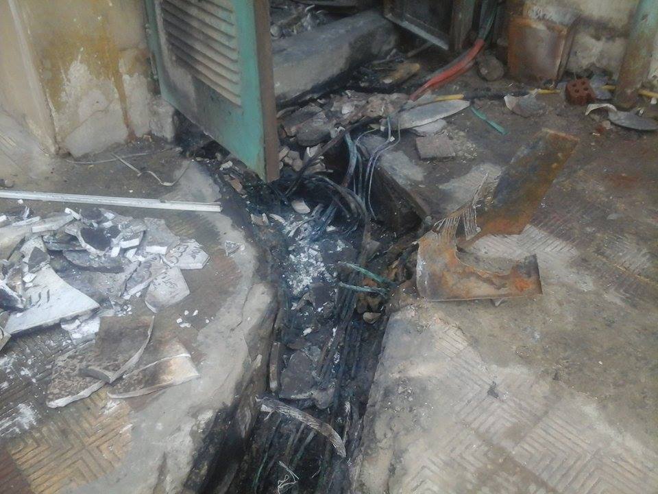 بالصور.. وزيرة القوي العاملة : بيانات العمالة آمنة..ولم تتأثر بحريق الوزارة