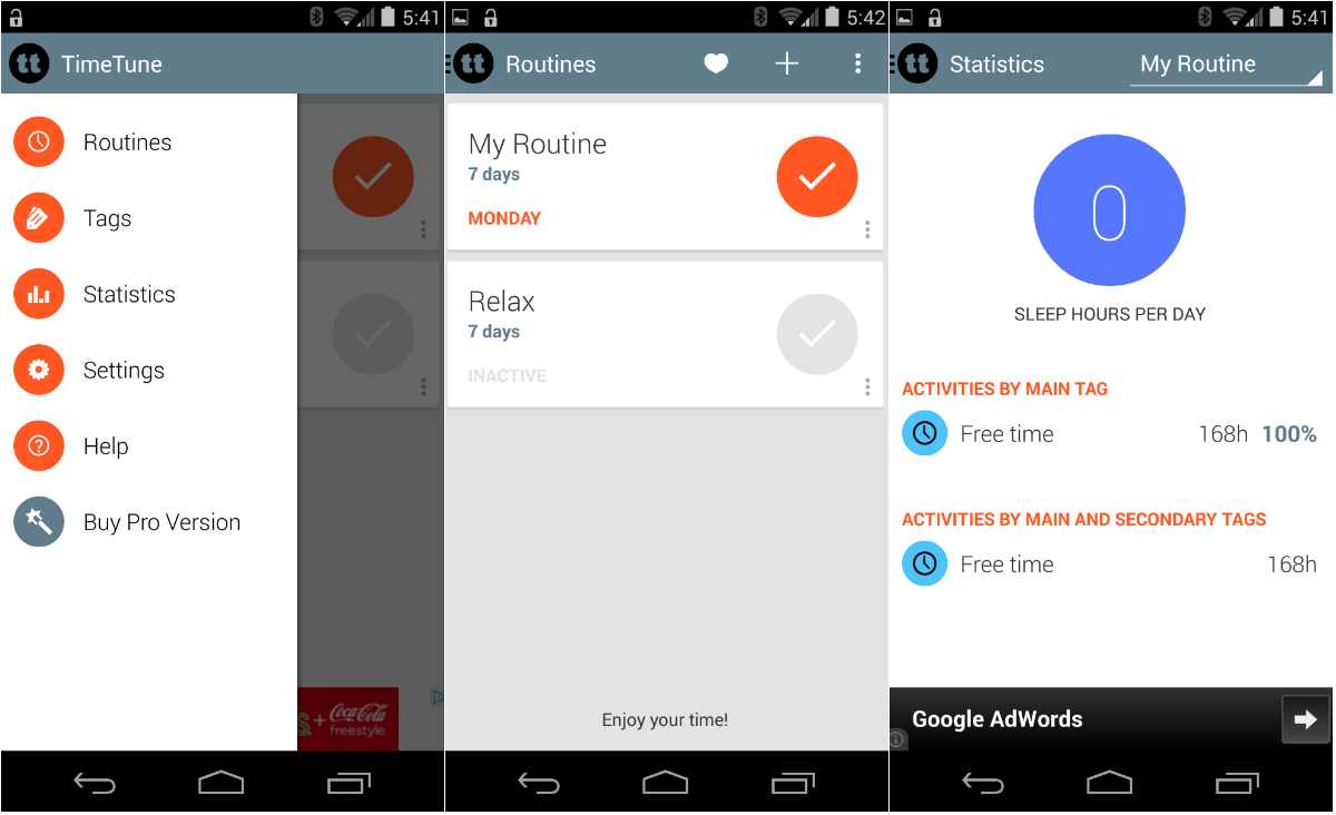 تطبيق “TimeTune” يساعدك على تنظيم حياتك اليومية