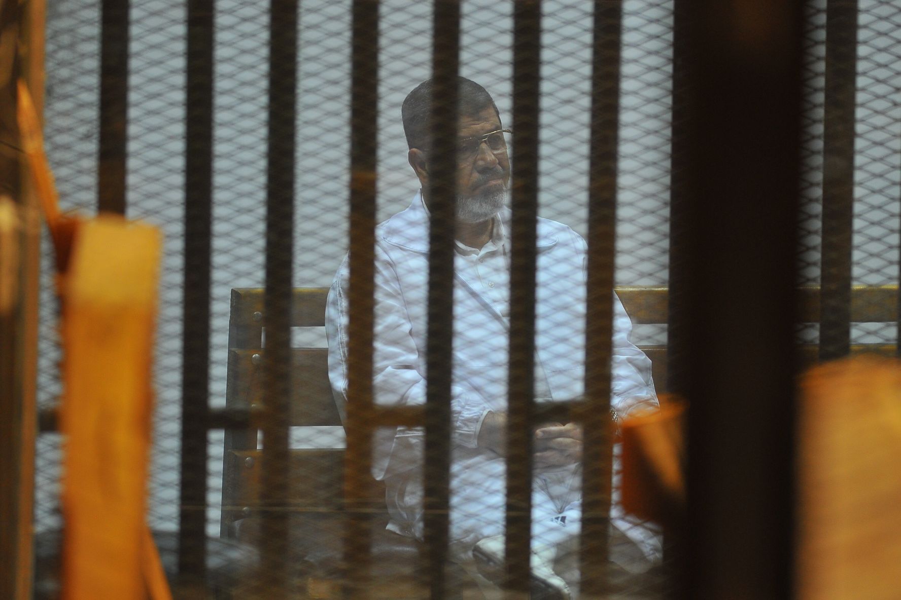 محاكمة محمد مرسى فى قضية الهروب من وادى النطرون