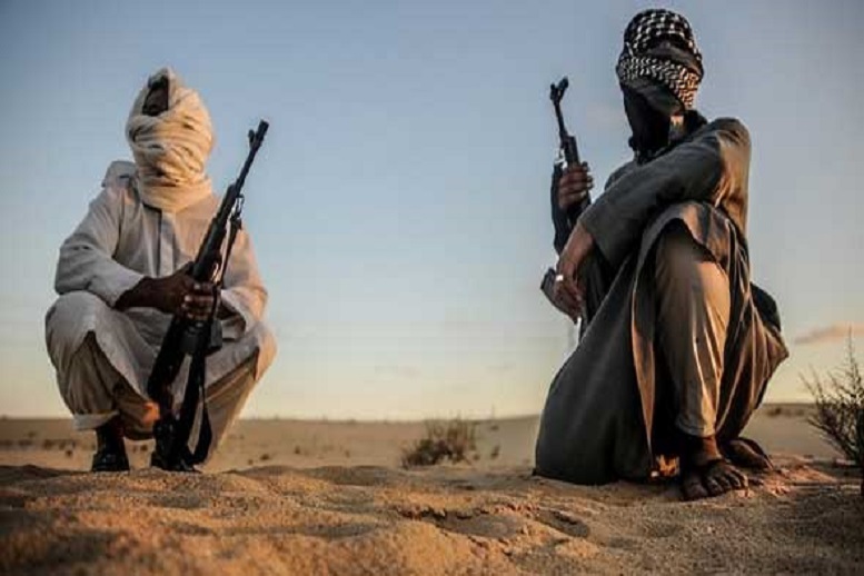 مسلحين بالعريش