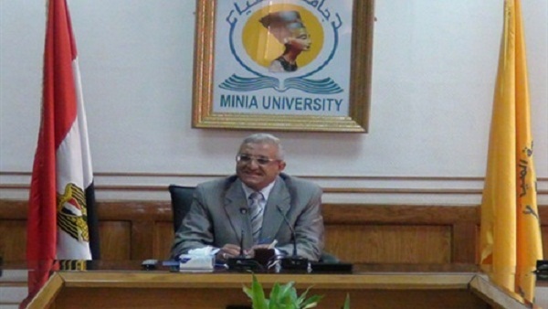 جمال أبو المجد القائم بأعمال رئيس جامعة المنيا