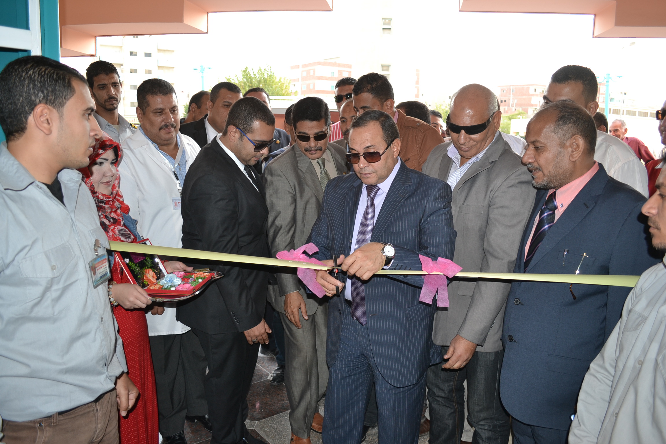 إفتتاح المرحلة الأولى من أعمال تطوير مستشفى الاسماعيلية العام