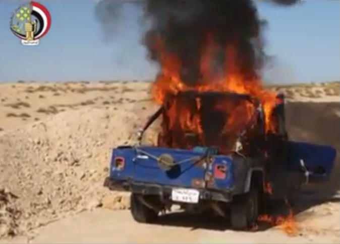 رسالة الجيش المصرى من سيناء 15 / 11 / 2014