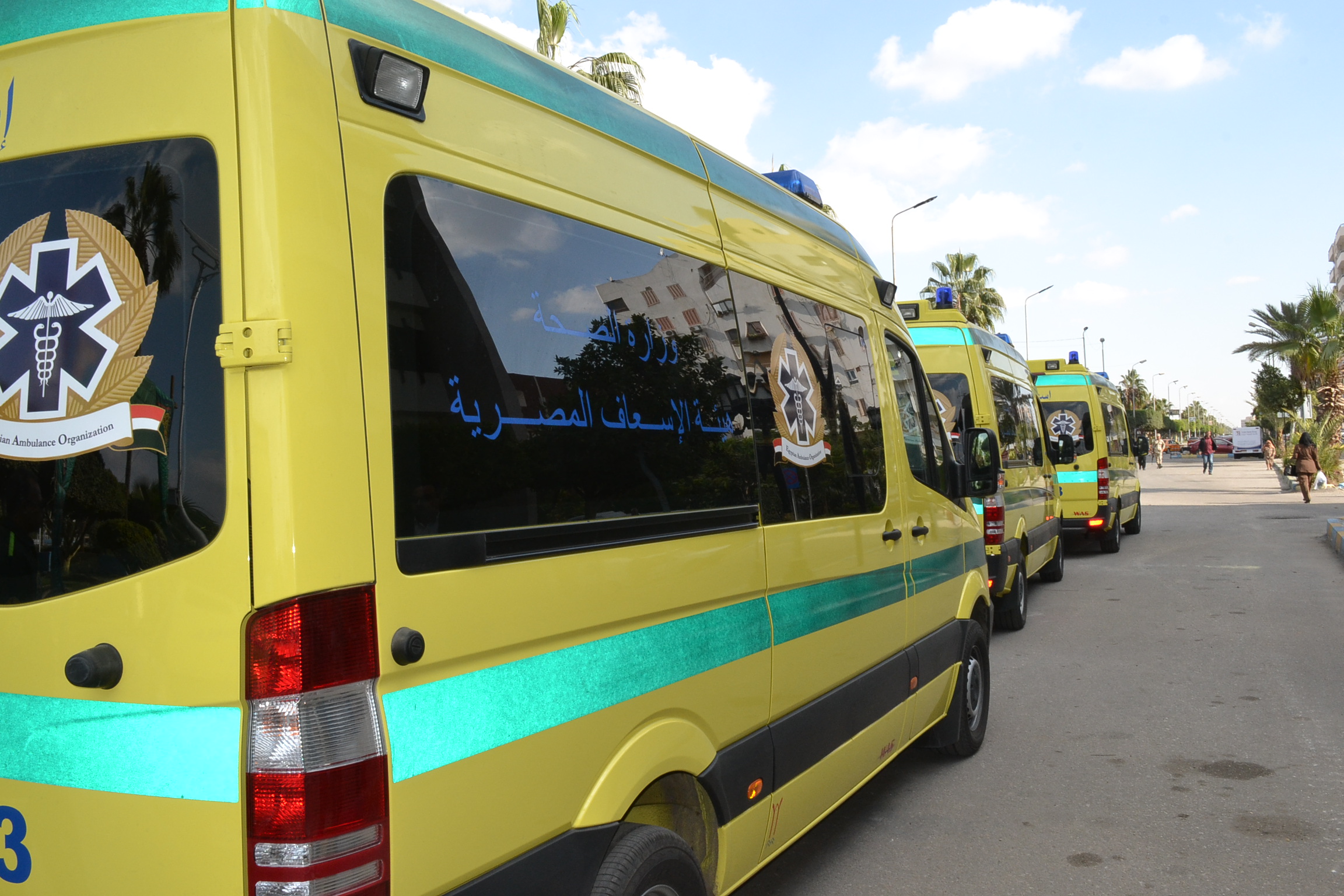 “الصحة” تدعم “اسعاف الاسماعيلية” بـ 5 سيارات جديدة بتكلفة 3.7 مليون جنيه